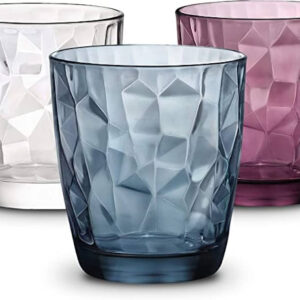 Färgade okrossbara plastglas Ikarya | Stapelbara