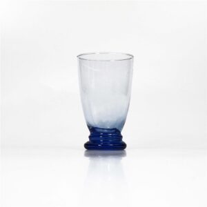 Blå glas i 1700-talsstil