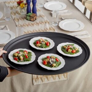 Stor serveringsbricka Non Slip | Svart
