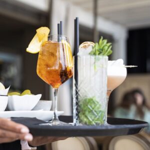 Serveringsbricka Non Slip | Svart