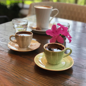 Kaffekoppar Aura porslinsserie